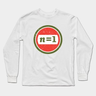 n =1 Red and Green Logo t-shirt Long Sleeve T-Shirt